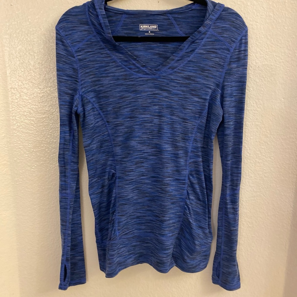 Long sleeve hooded pullover by Kirkland